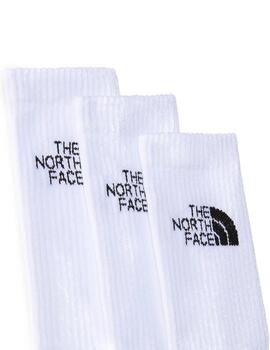 Calcetines TNF Multi Sport Cush Blanco