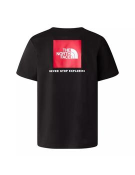 Camiseta The North Face Redbox Tee Negro/Rojo