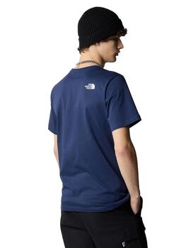 Camiseta TNF S/S Easy Hombre Azul