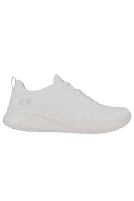 Zapatilla para Mujer Skechers BOBS SQUAD Blanco