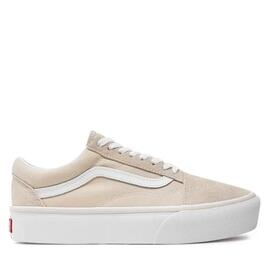 Zapatilla  Vans Old Skool Platform  Beige