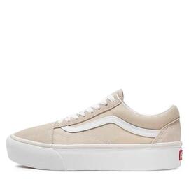 Zapatilla  Vans Old Skool Platform  Beige