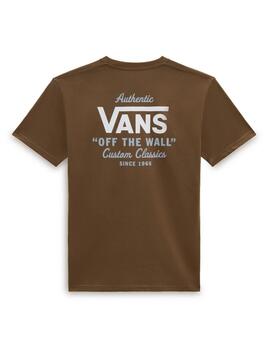 Camiseta Vans Holder St Classic Coffe Hombre 