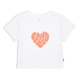 Camiseta para Mujer   Converse Colorful Blanco