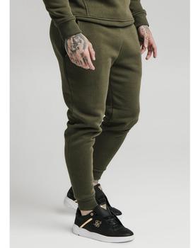Pantalón SikSilk Muscle Fit Verde/Bco