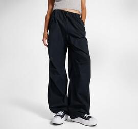 Pantalón para Mujer Cargo Converse Parachute  Negro