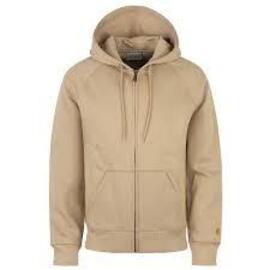 Sudadera Carhatt Chase 58/42 Beige