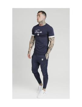 Pantalón SikSilk  Creased Nylon Azul