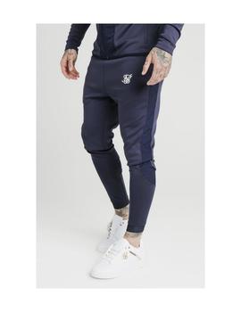 Pantalón SikSilk  Creased Nylon Azul