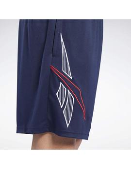 Pantalón Corto Reebok Soccer Azul