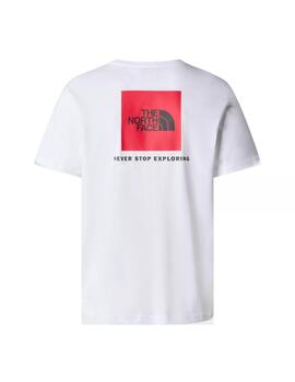 Camiseta  The North Face  Red Box  Blanco