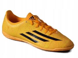 Zapatilla Fútbol Sala para Niños F5 MESSI Amarillo