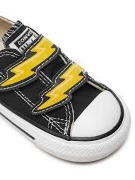Zapatilla Infantil Converse All Star Ox 2V Negro