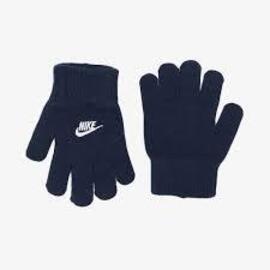 Set Guantes y Gorro para NIños Nike Club Azul