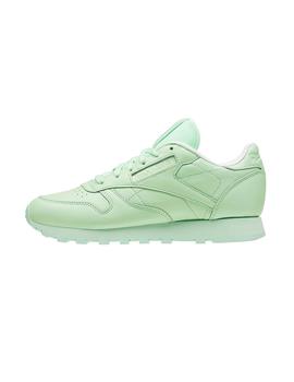 Zapatilla Moda Reebok Classic Leather Verde