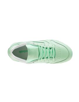 Zapatilla Moda Reebok Classic Leather Verde