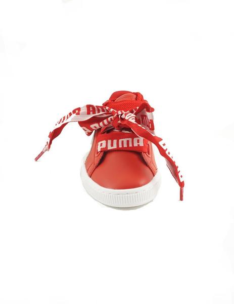 personal huella tubo Zapatilla Moda Puma Basket Rojo