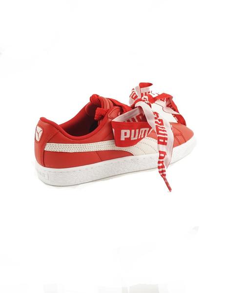 personal huella tubo Zapatilla Moda Puma Basket Rojo