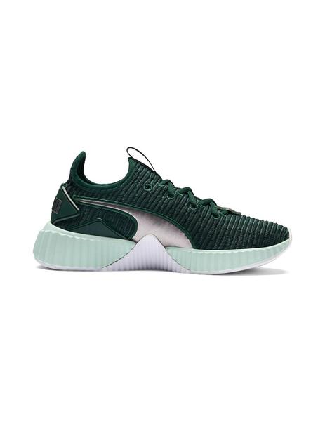 Zapatilla Mujer Puma Defy Tz Verde