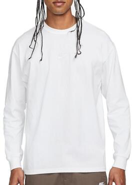 Camiseta Manga Larga Nike Sportswear Premium Gris