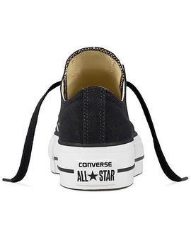 Zapatilla Mujer Converse All Star Lift OX Negro