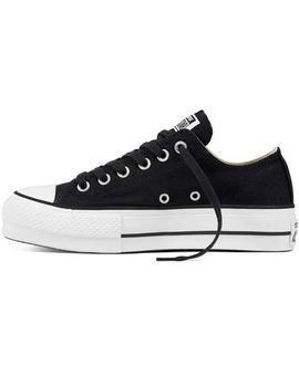 Zapatilla Mujer Converse All Star Lift OX Negro