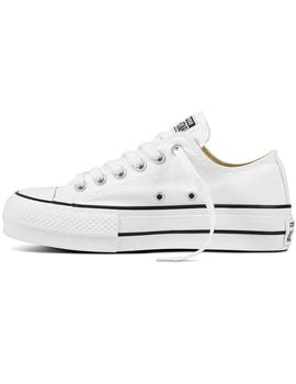 Zapatilla Converse All Star Lift Mujer Blanca