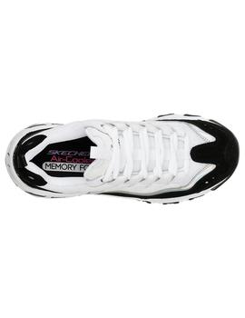 Zapatilla Mujer Skechers D LITES 3,0 Negro