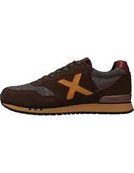 Zapatilla Munich Dash 37 Marrón /Granate