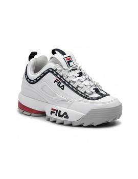 Zapatilla Mujer Fila Disruptor Logo Bw Blanco