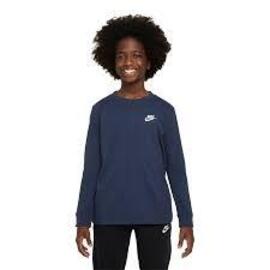 Camiseta manga Larga Niños  Nike Sportswear  Azul