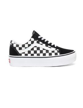 Zapatilla Vans Old Skool Plataforma Cuadros