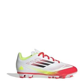 Bota Fútbol Adolescente Adidas F50 Club  Blanco