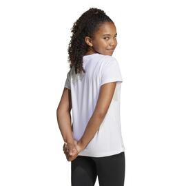 Cam. Jr. Adidas Glam T Blanca/Negro
