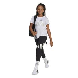 Cam. Jr. Adidas Glam T Blanca/Negro
