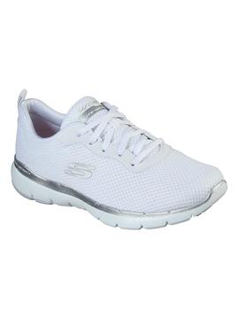 Zapatilla Mujer Skechers Flex Appeal Blanco