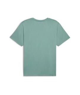 Camiseta Puma Tad Essentials Hombre Verde