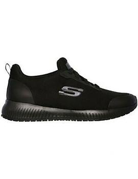 Zapatilla Mujer Skechers Work Negro