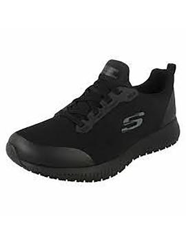 Zapatilla Mujer Skechers Work Negro