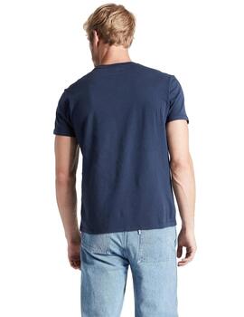 Camiseta Levis Original Hombre Azul