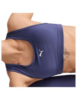Sujetador  Deportivo Para Mujer  Puma 4 Keeps  Azul