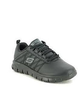 Zapatillas Mujer Skechers Sure Track  Negro