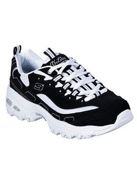 Zapatilla Mujer Skechers D´Lites Negro