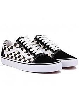 Zapatilla Vans Old Skool  Check Negro