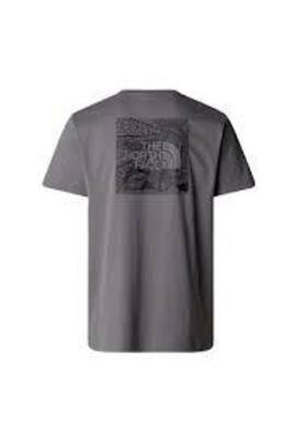 Camiseta The North Face  Box Nse Celebration Gris hombre