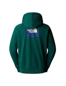 Sudadera The North Face Raglan Box Nse Verde