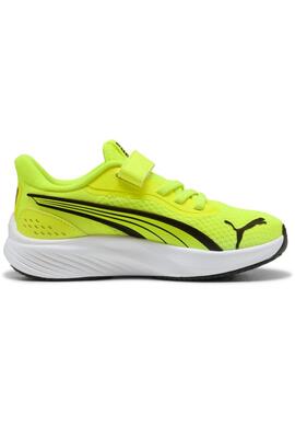 Zapatilla Running Niña Puma Poincelite AC Amarillo