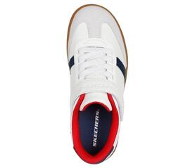 Zapatilla para Adolescente Skechers ZINGER STREET Blanco