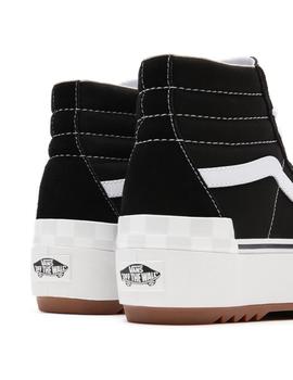 Zapatilla Mujer Vans Sk8-Hi Stacked  Negro