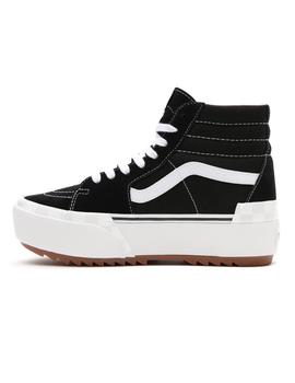 Zapatilla Mujer Vans Sk8-Hi Stacked  Negro